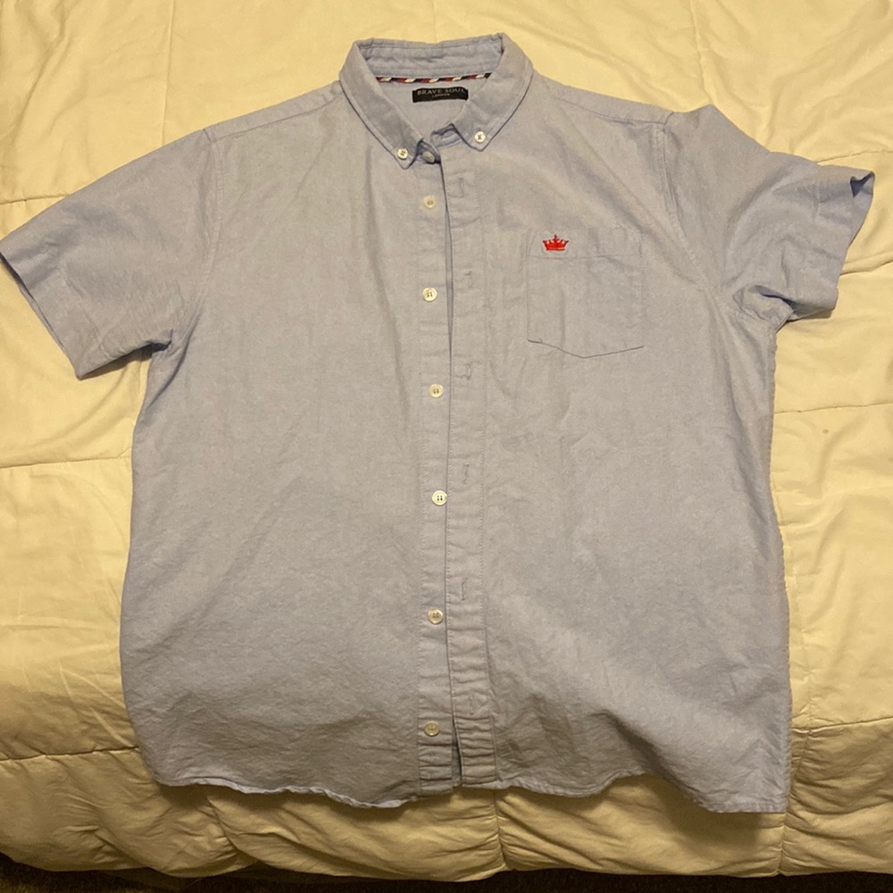 Nice blue button up